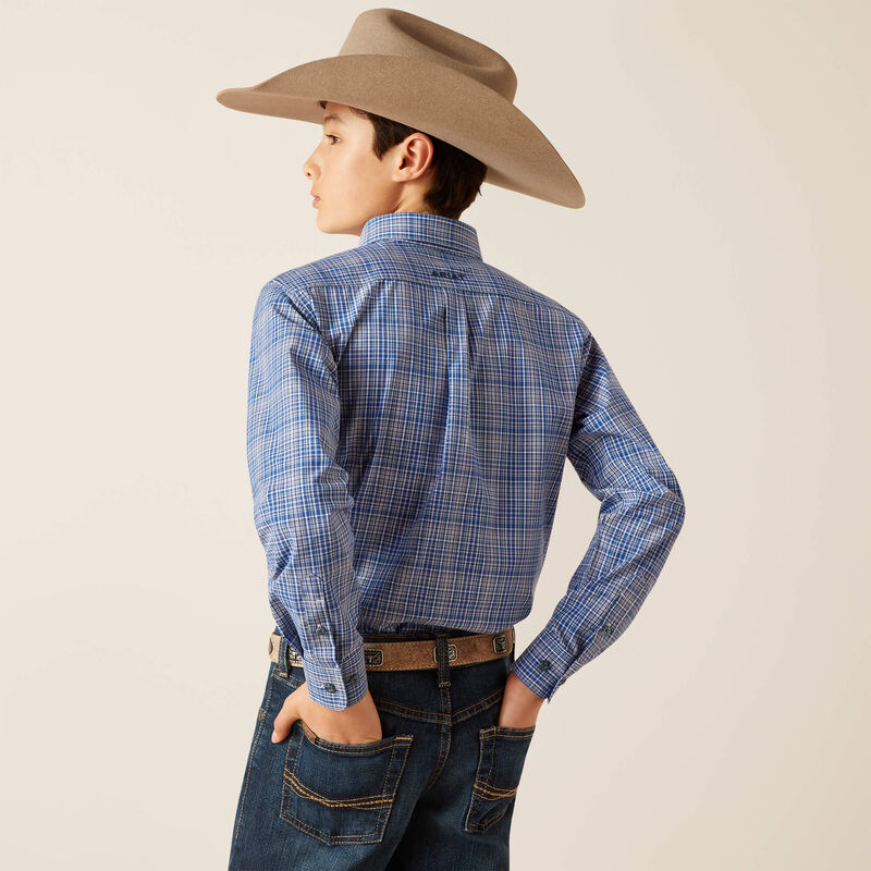 Ariat Bpy's Pro Series Pitt Classic Fit Shirt - True Blue