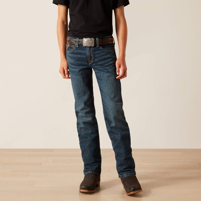 Ariat Boys B5 Slim Stretch Dustin Straight Jeans - Chief