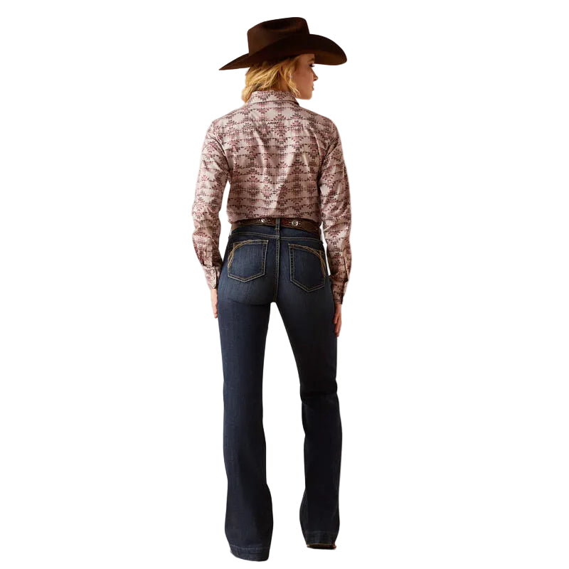 Ariat Women's High Rise Naz Slim Trouser Jean - Florida - Irvine Tack & Western Wear