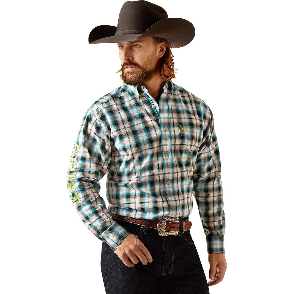 Ariat Men's Pro Series Team Cannon Classic Fit Shirt - White