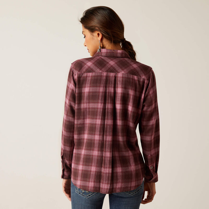 Ariat Women's REAL Billie Jean Shirt - Lucky Plaid