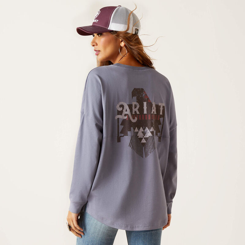 Ariat Women's Thunderbird T-Shirt - Folkstone Grey