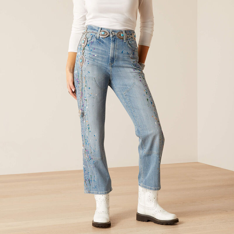Ariat Women's Ultra HR Jazmine Straight Jeans - Colorado