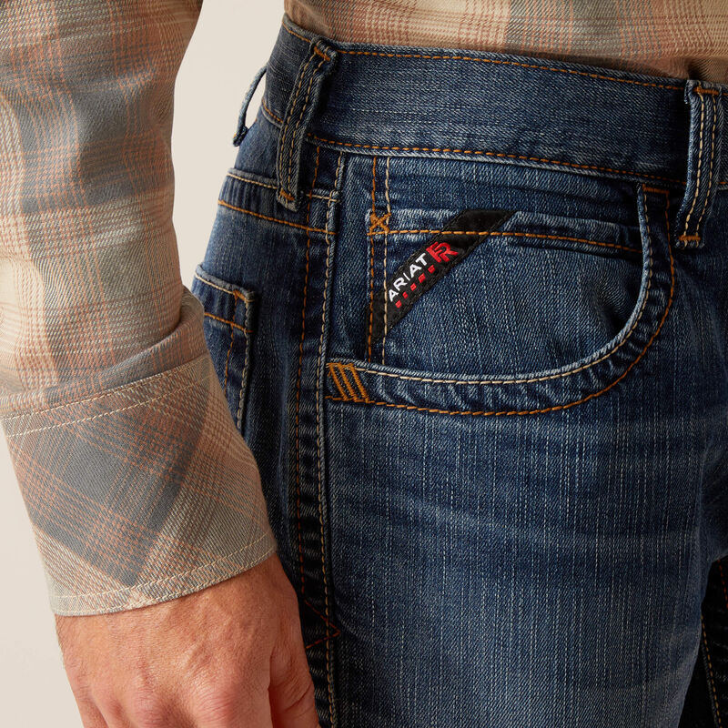 Ariat Men's FR M5 Basic Straight Jeans - Havasu