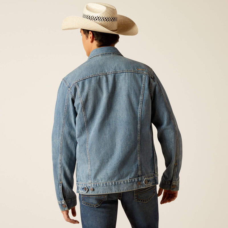 Ariat Men's Denim Trucker Jacket - Roby