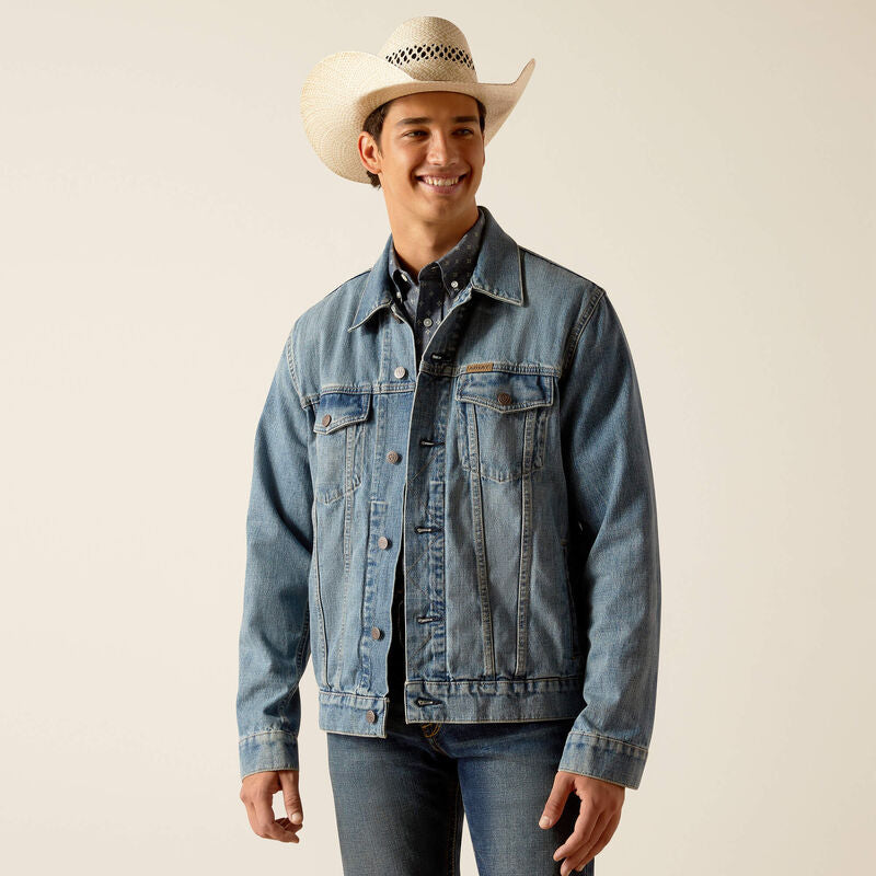 Ariat Men's Denim Trucker Jacket - Roby