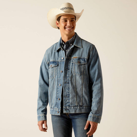 Ariat Men's Denim Trucker Jacket - Roby