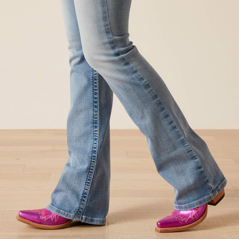 Ariat Women's Mid Rise Hope Bootcut Jeans - Nebraska