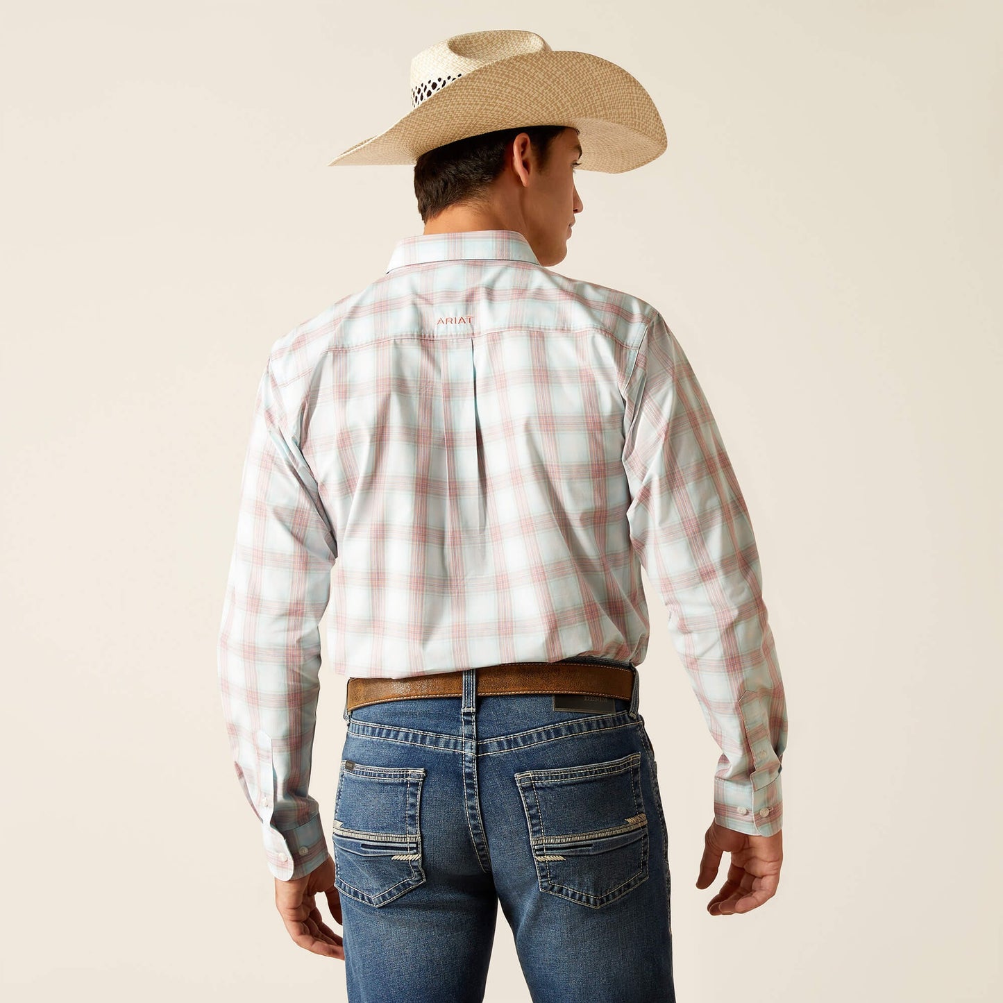 Ariat Men's Pro King Fitted Shirt - Sky