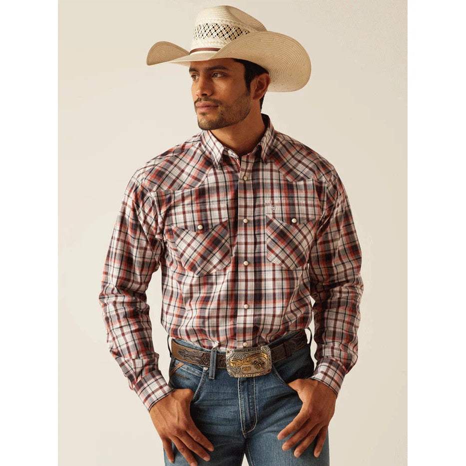 Ariat Men's Pro Payne Snap Long Sleeve Shirt - Spice