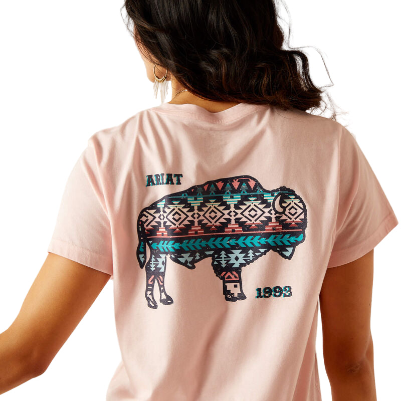 Ariat Women's Granger Short Sleeve T-Shirt - Blushing Rose