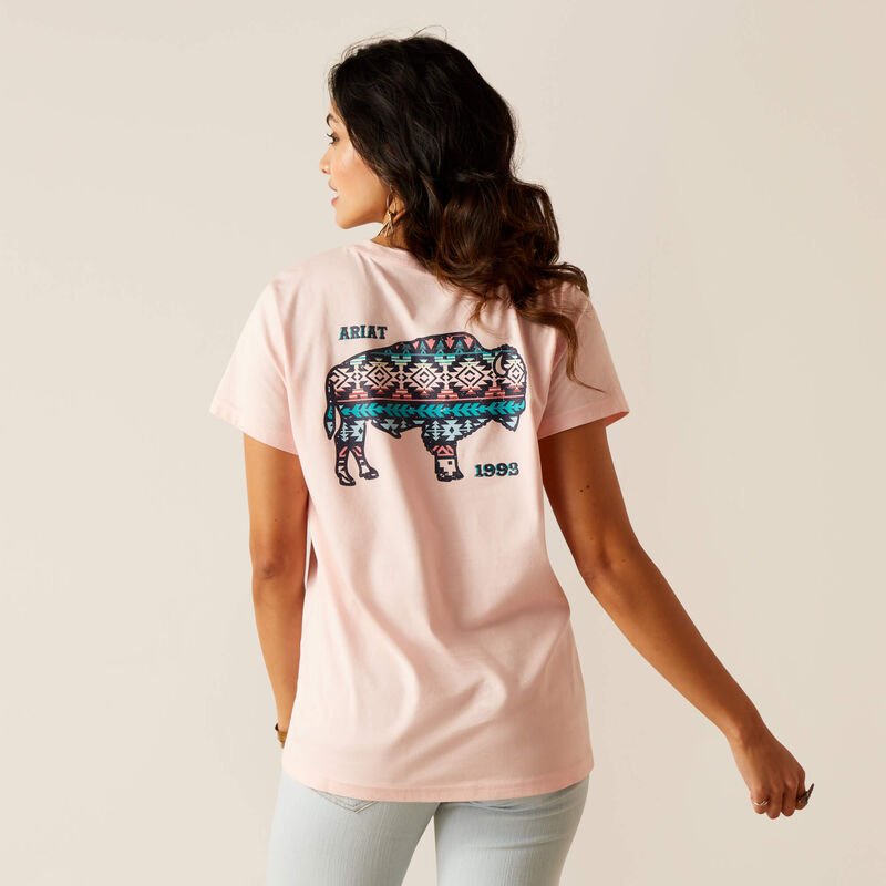 Ariat Women's Granger Short Sleeve T-Shirt - Blushing Rose