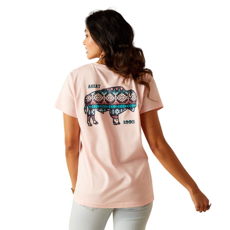 Ariat Women's Granger Short Sleeve T-Shirt - Blushing Rose