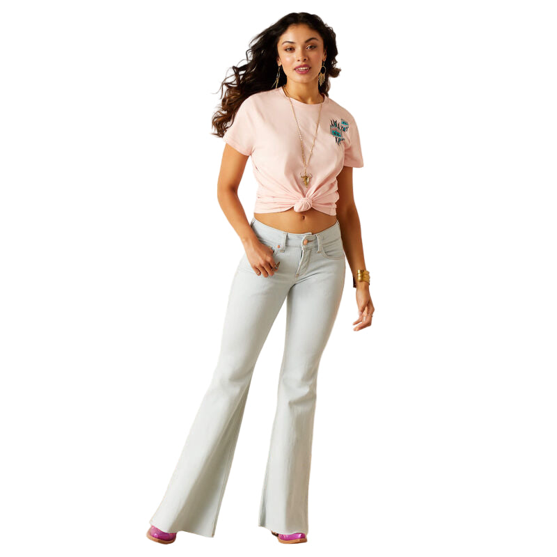 Ariat Women's Granger Short Sleeve T-Shirt - Blushing Rose