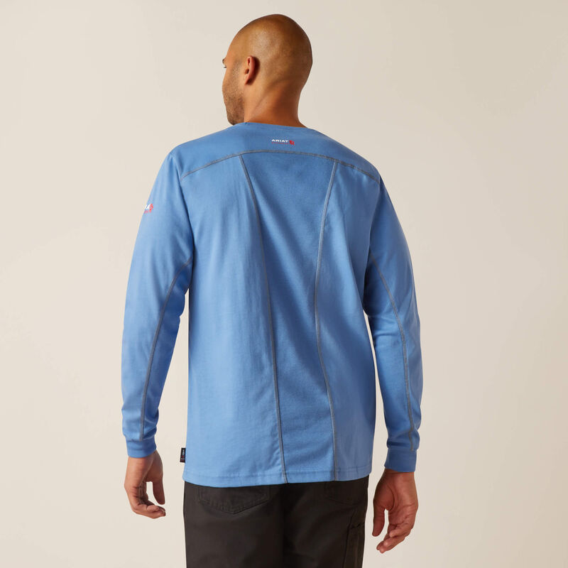 Ariat Men's FR AC Crew T-Shirt - Campanula