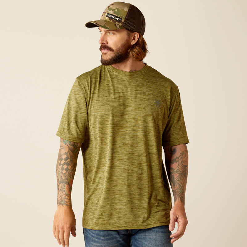 Ariat Men's Charger Basic T-Shirt - Cotton Sage