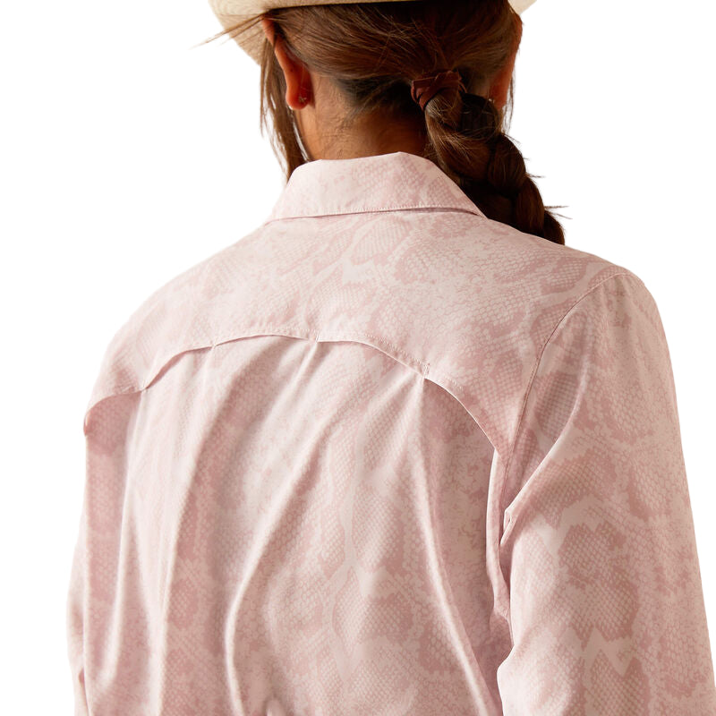 Ariat Women's VentTEK Long Sleeve Shirt - Pink Boa