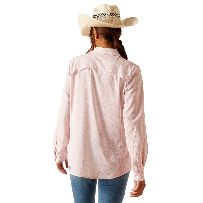 Ariat Women's VentTEK Long Sleeve Shirt - Pink Boa
