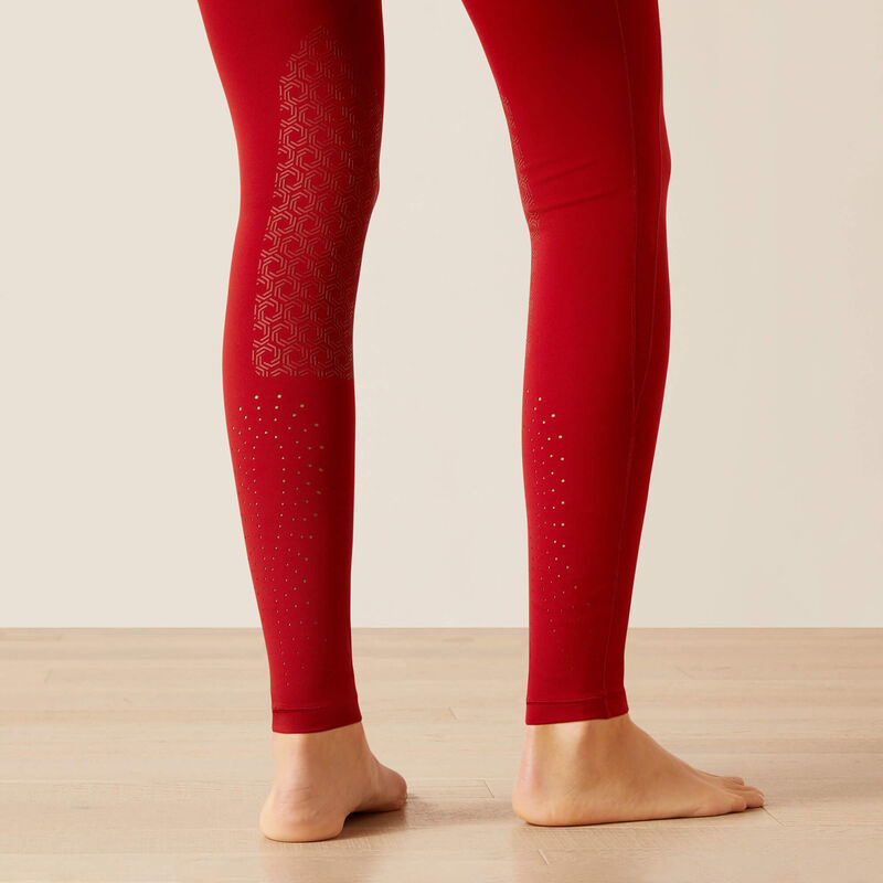 Ariat Women's Eos 2.0 Knee Patch Tights - Sun-Dried Tomato