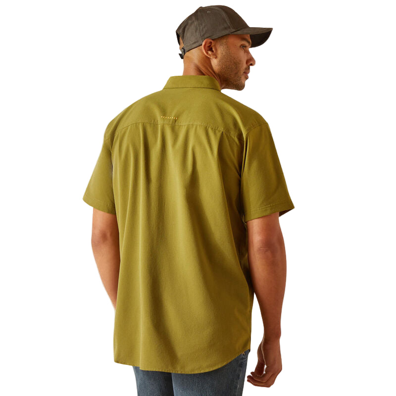 Ariat Men's Rebar Made Tough 360 Airflow Work Shirt - Lichen