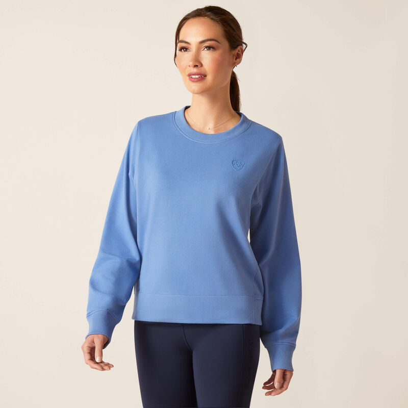 Ariat Women's Memento Sweatshirt - Dutch Blue