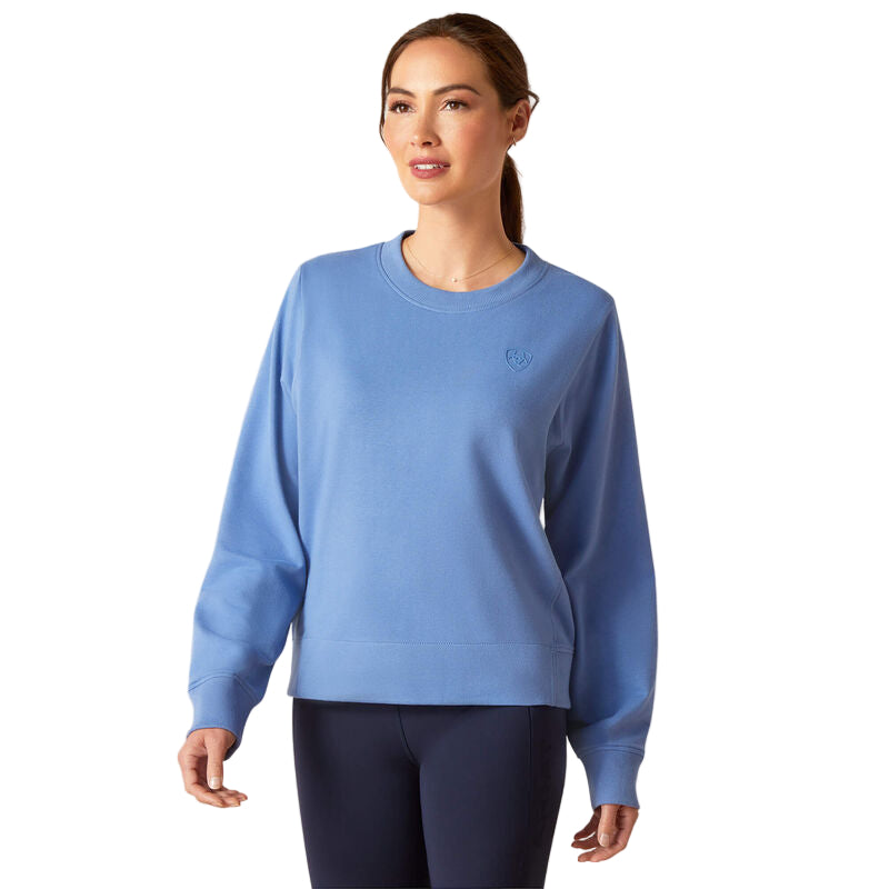 Ariat Women's Memento Sweatshirt - Dutch Blue
