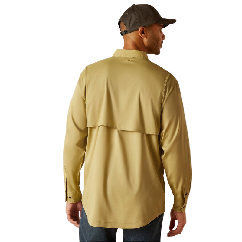 Ariat Men's Rebar Made Tough VentTEK DuraStretch Work Shirt - Peatmoss Heather