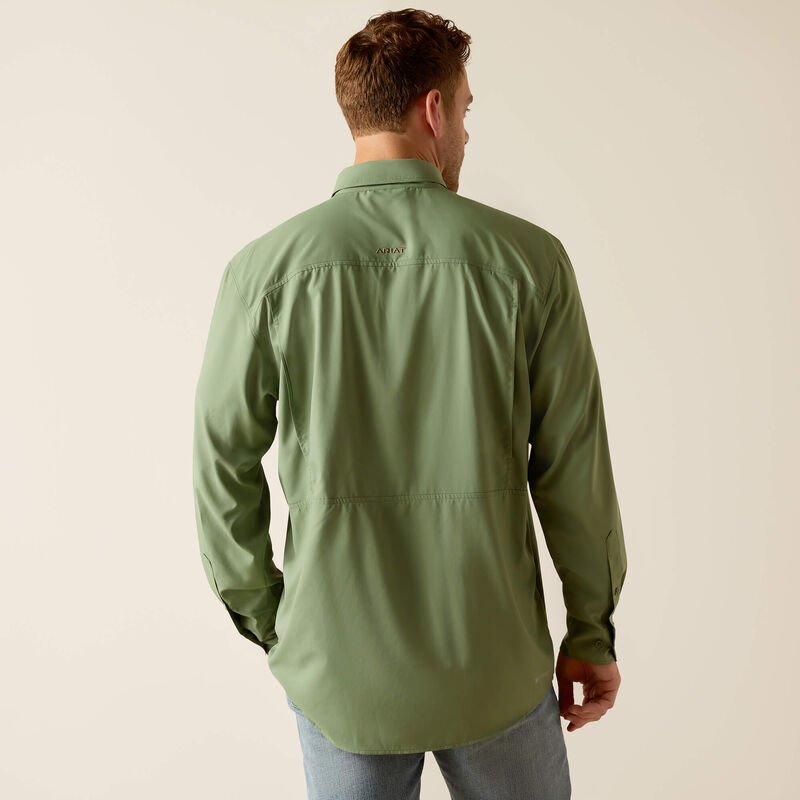 Ariat Men's VentTEK Outbound Classic Fit Long Sleeve Shirt - Parsley