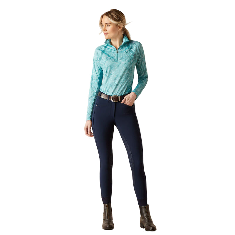 Ariat Women's Sunstopper 3.0 1/4 Zip Baselayer