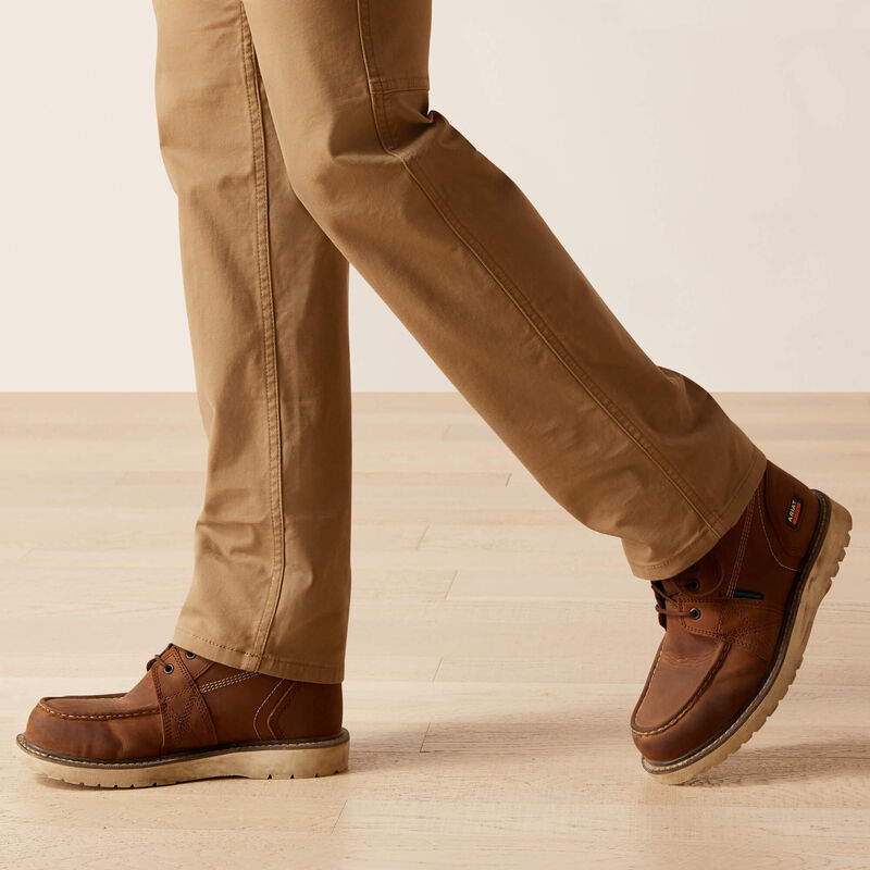 Ariat Women's Rebar Made Tough Perfect Rise Straight Pants - Field Khaki