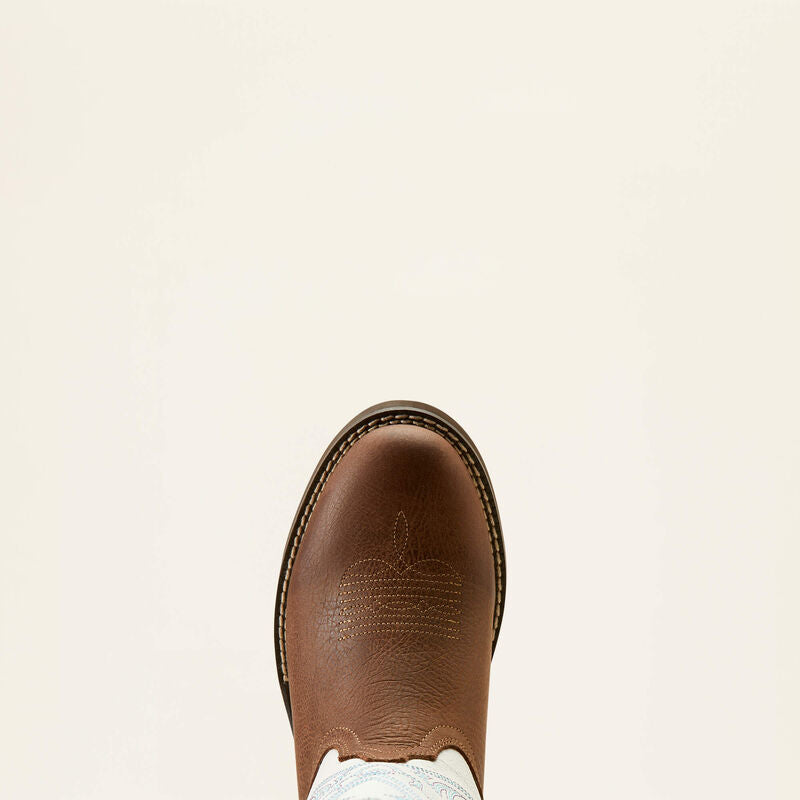 Ariat Women's Elko Western Boots - Dark Cottage/White Icing