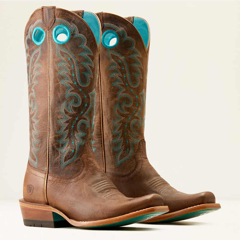 Ariat Women's Frontier Boon Western Boots - Pecan Brown