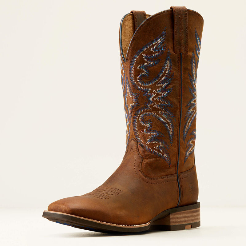 Ariat Men's Ricochet Cowboy Boots - Weathered Chestnut