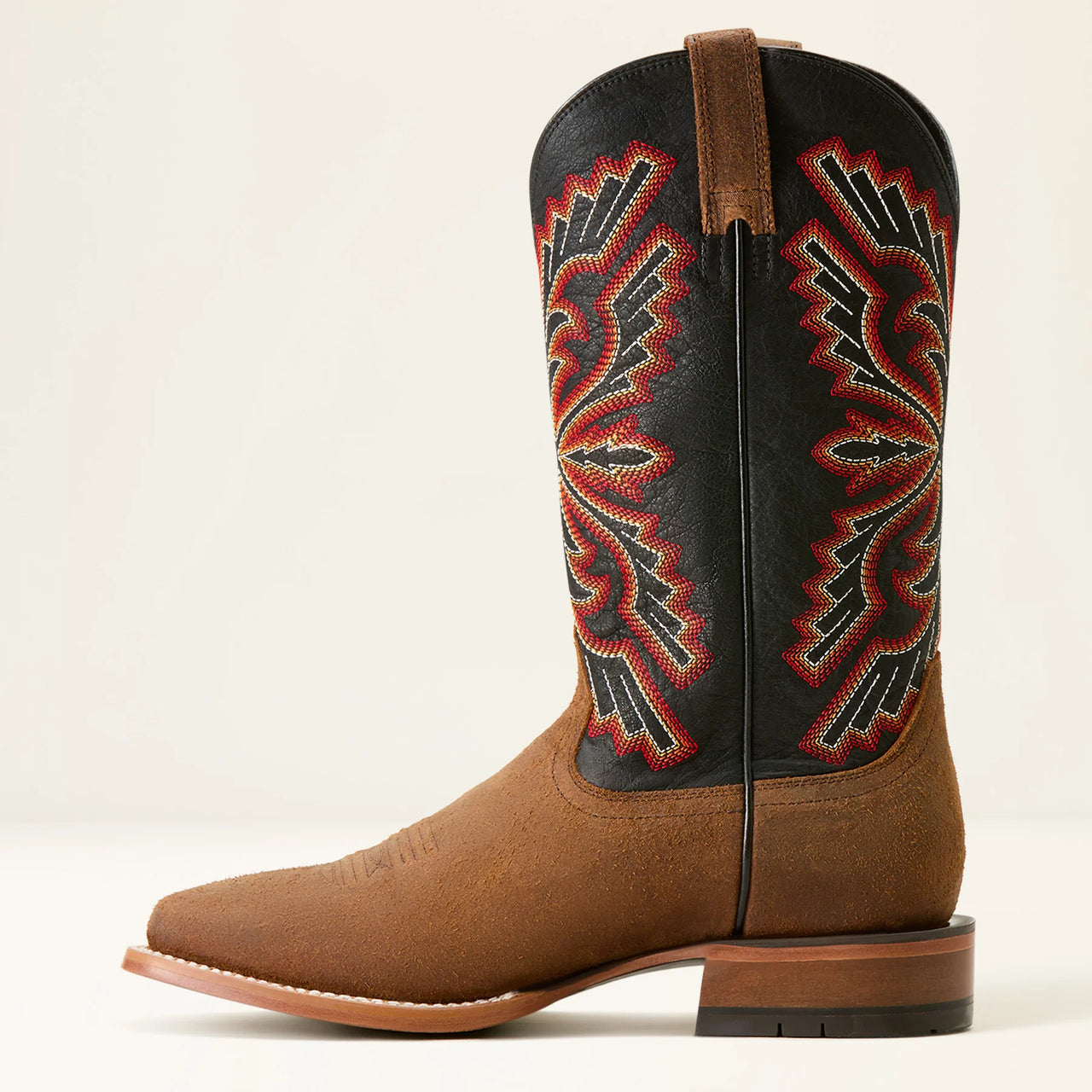 Ariat Men's Sting Cowboy Boot - Weathered Wicker and Black Bayou