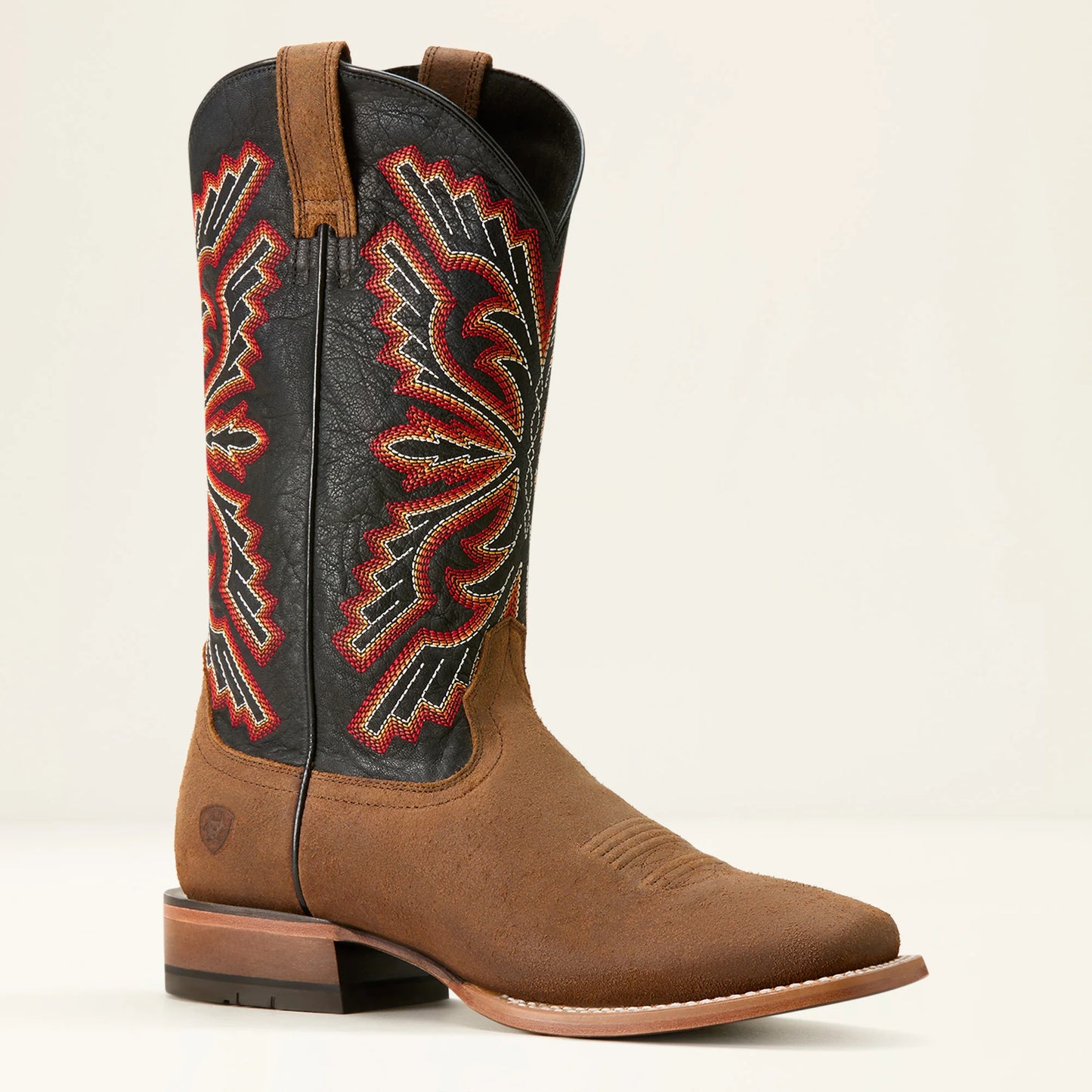 Ariat Men's Sting Cowboy Boot - Weathered Wicker and Black Bayou