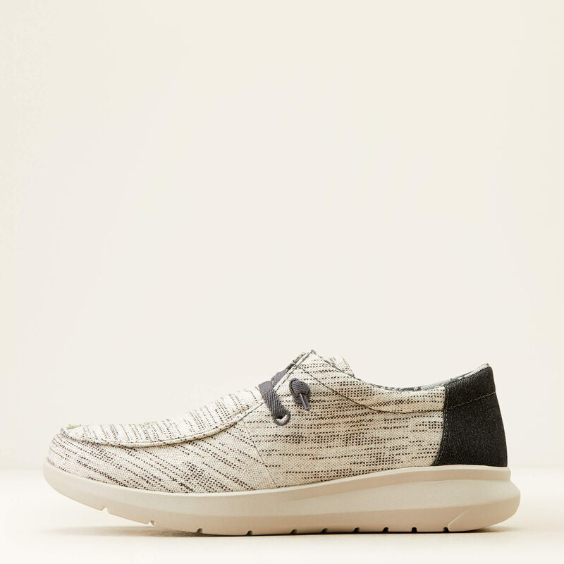 Ariat Men's Hilo Stretch Lace Shoes - Heathered White/Dark Denim - Irvine Tack & Western Wear
