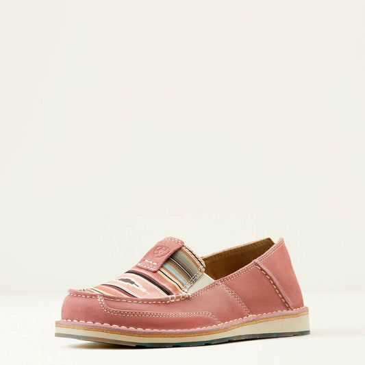 Ariat Women's Cruiser Shoes - Azalea Suede/Baby Pink Serape