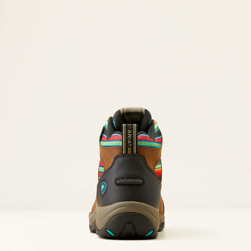 Ariat Women's Terrain VentTEK 360 Boots - Arizona Brown/Turquoise Serape