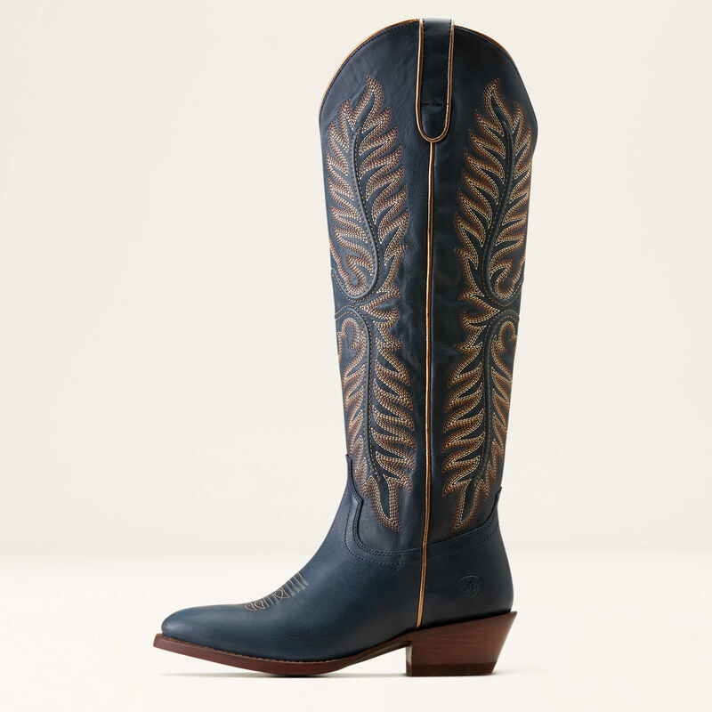 Ariat Women's Bella Stretchfit Western Boots - Nautical Navy