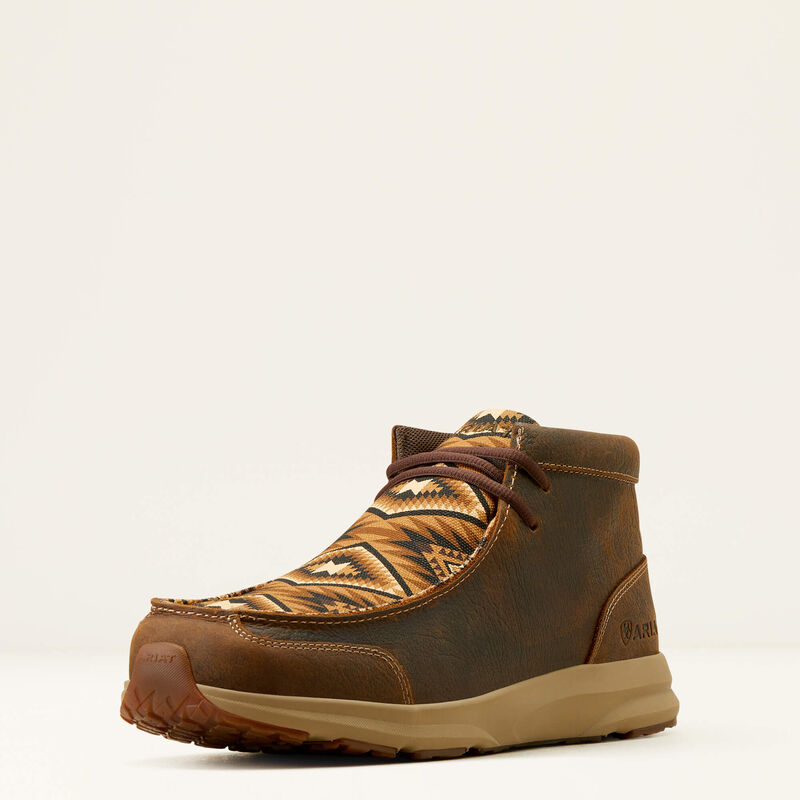 Ariat Men's Spitfire Shoes - Old Earth/Brown Southwest Print