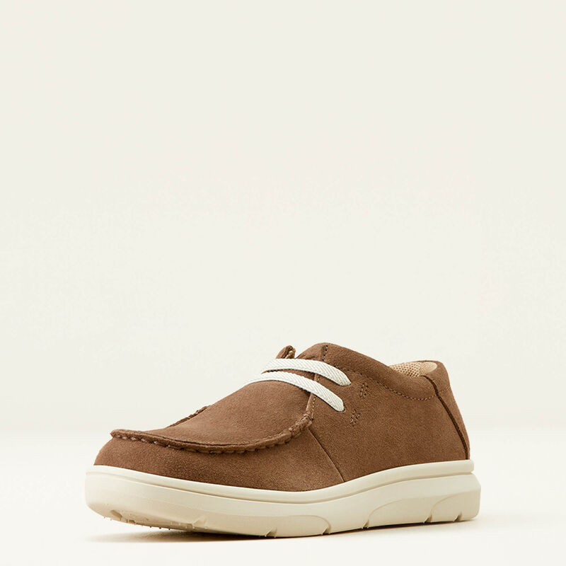 **Ariat Kid's Hilo Shoes - Brown Bomber Suede