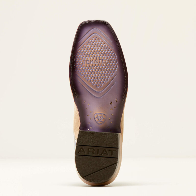 Ariat Women's Futurity Fort Worth Western Boots - Truly Taupe/Lavender Fields