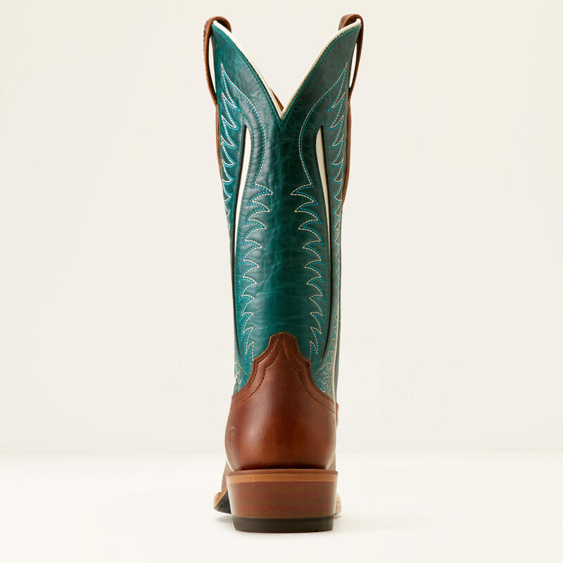Ariat Women's Futurity Limited Western Boots - Umber Rust/Turquoise Nights