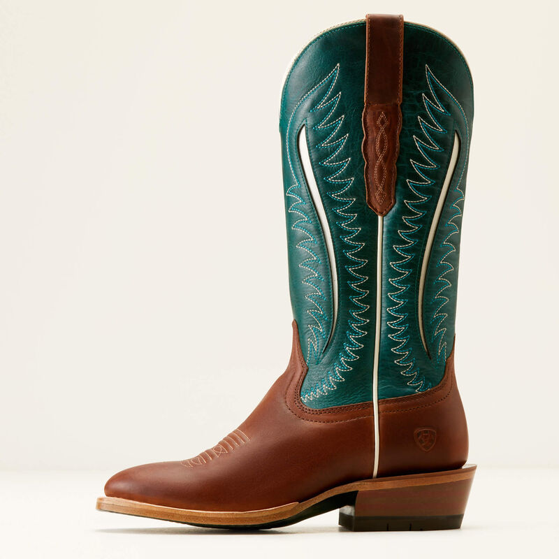 Ariat Women's Futurity Limited Western Boots - Umber Rust/Turquoise Nights