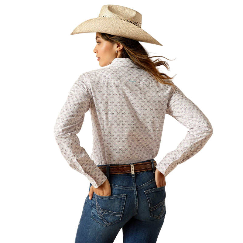 Ariat Women's Kirby Stretch Long Sleeve Shirt - Izel Print