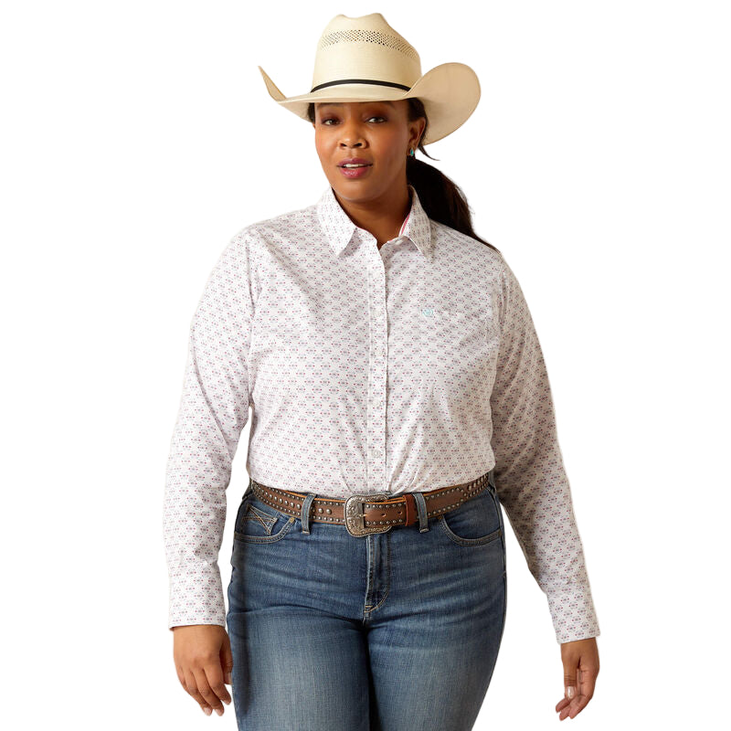 Ariat Women's Kirby Stretch Long Sleeve Shirt - Izel Print