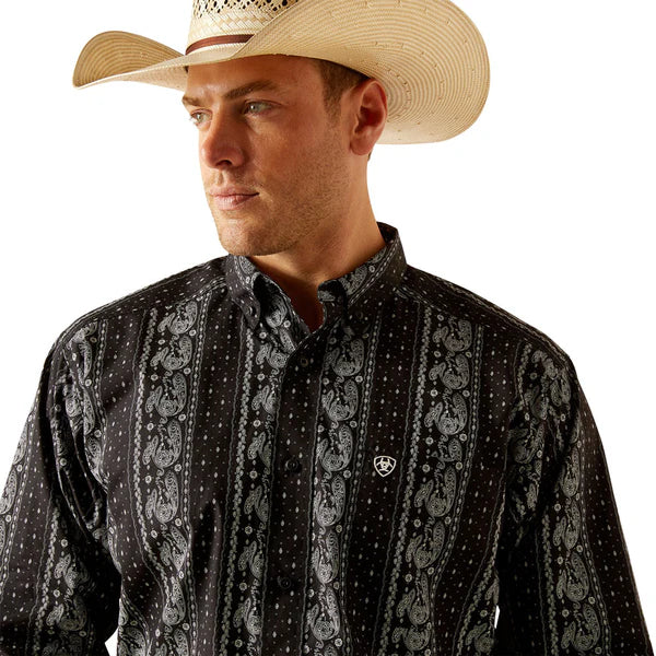 Ariat Men's Jared Long Sleeve Shirt - Black