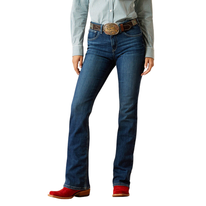 **Ariat Women's High Rise Boot Cut Jeans - Portland