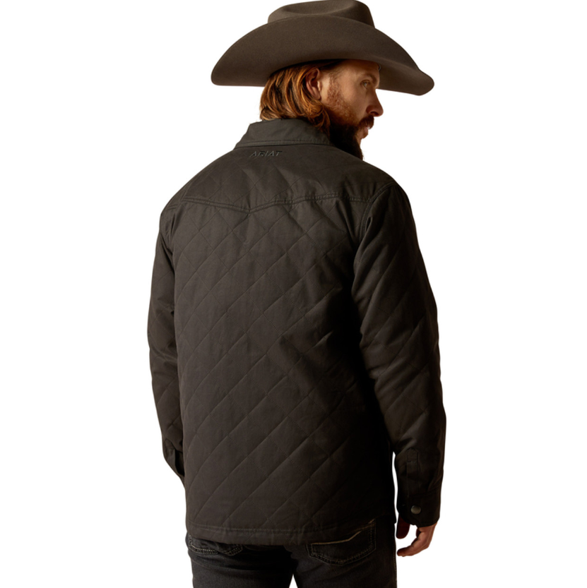 Ariat Men's Grizzly Shirt Jacket - Black