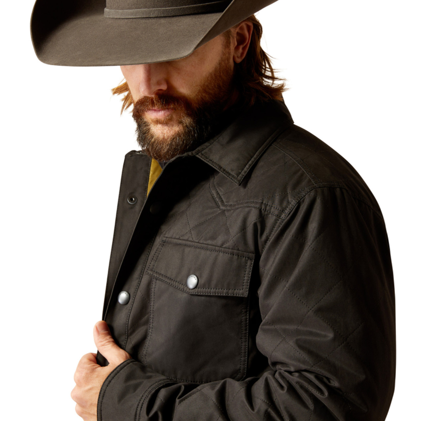 Ariat Men's Grizzly Shirt Jacket - Black